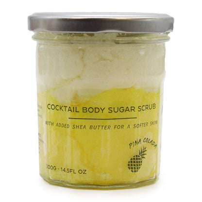 Cukrový telový peeling s vôňou - Pinacolada, 300 g