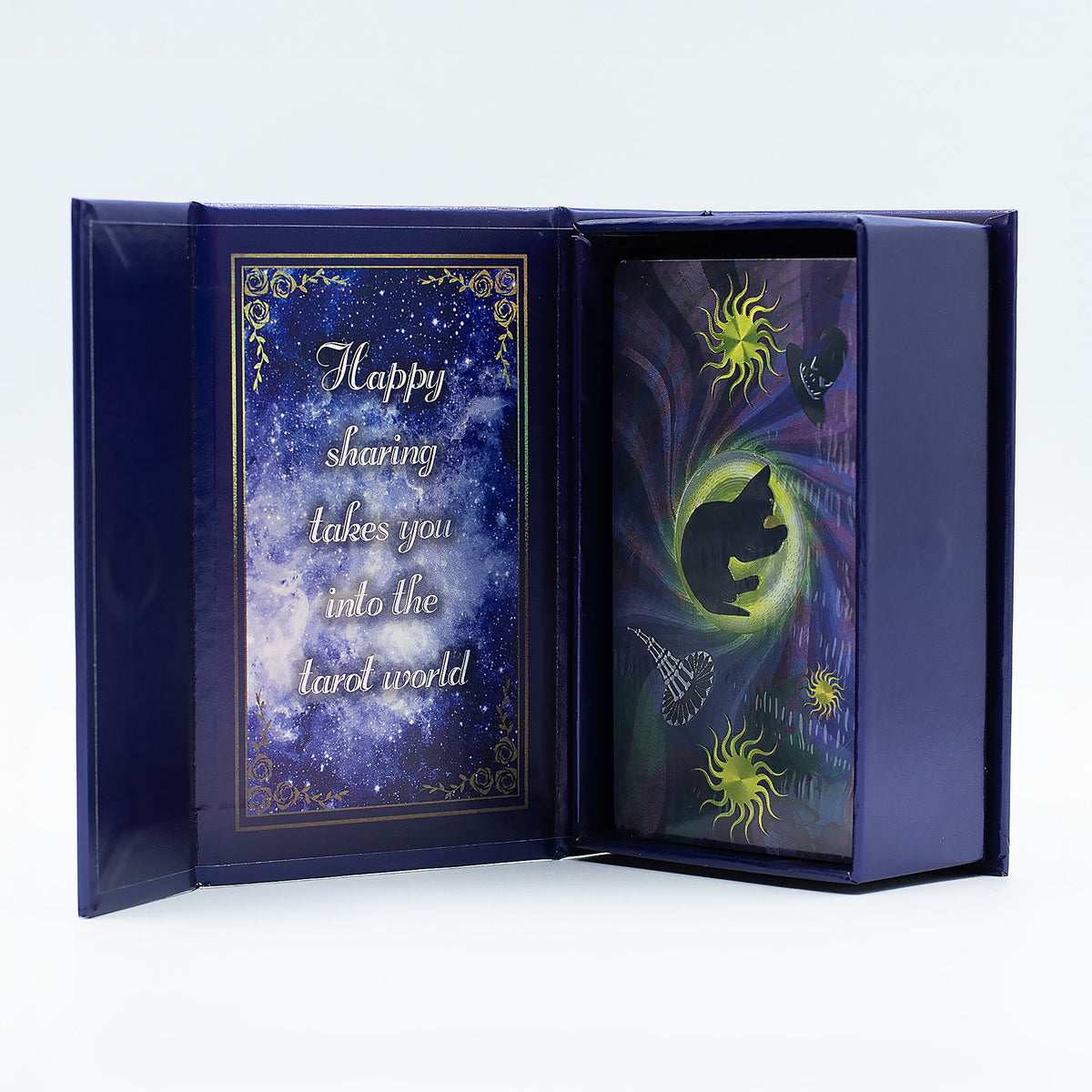 Tarotové karty Witch Tarot s príručkou – fialová