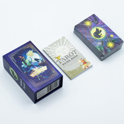 Tarotové karty Witch Tarot s príručkou – fialová