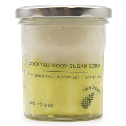 Cukrový telový peeling s vôňou - Pinacolada, 300 g