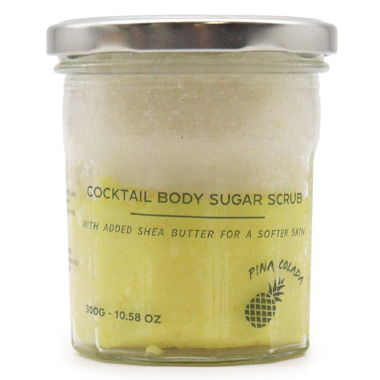 Cukrový telový peeling s vôňou - Pinacolada, 300 g