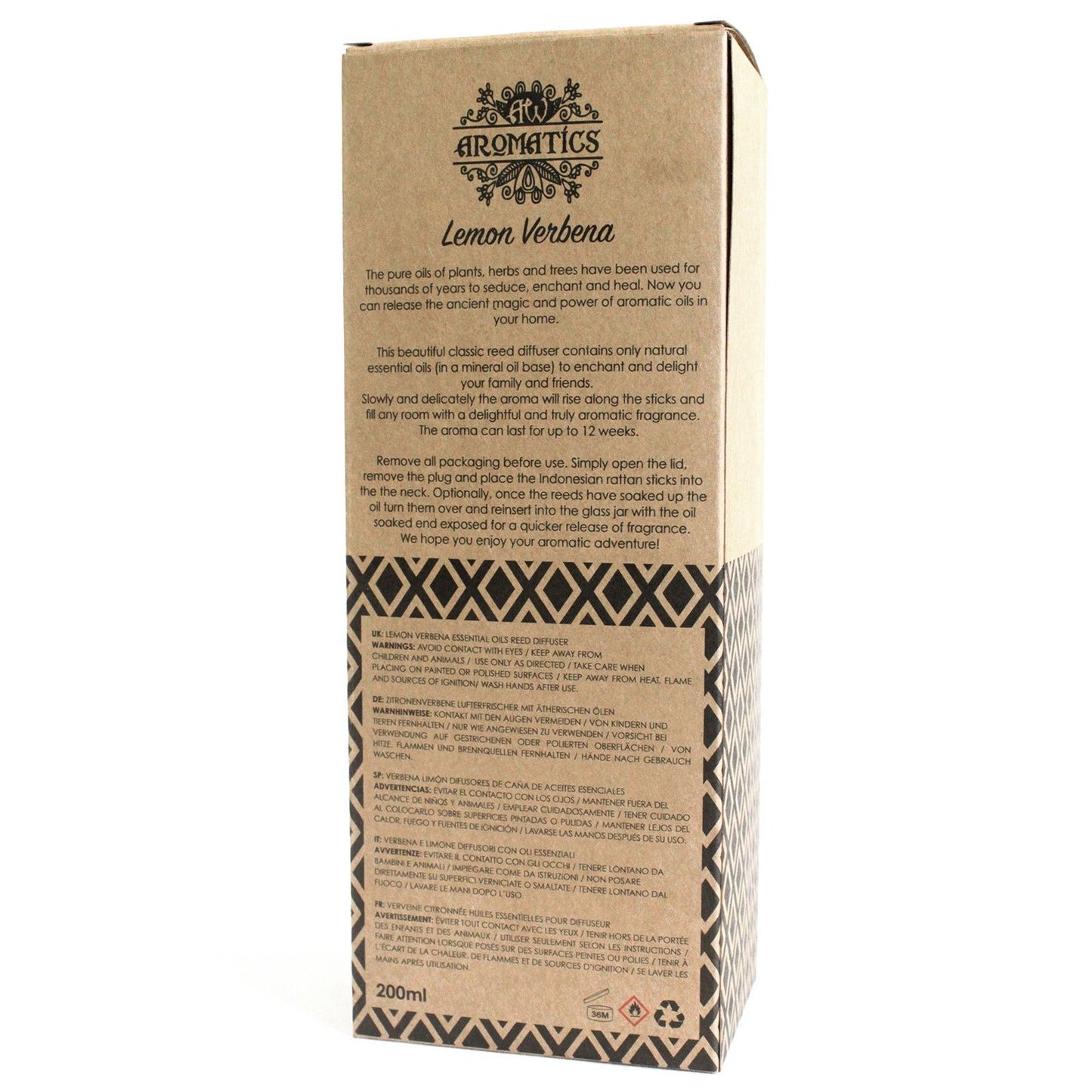 Aróma difuzér s esenciálnym olejom Lemon Verbena 200 ml