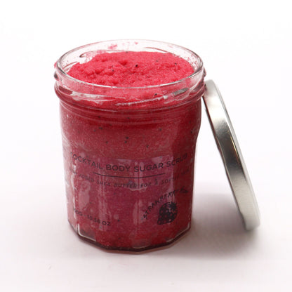 Cukrový telový peeling s vôňou - Strawberry Rum 300g