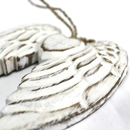 Anjelské krídlo - srdce - 15cm