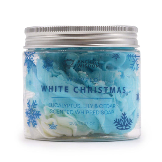 Šľahané krémové mydlo - White Christmas 120 g