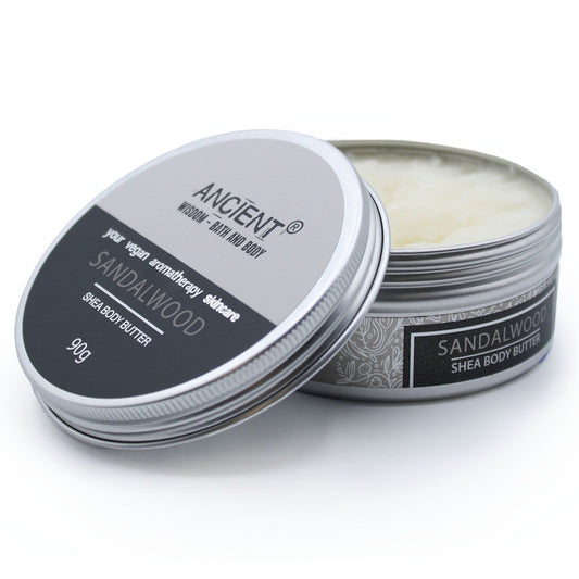 Aromaterapeutické bambucké maslo 90 g - santalové drevo