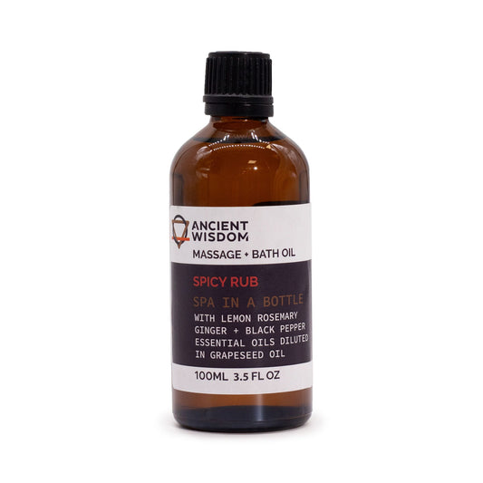 Korenený masážny olej - 100 ml