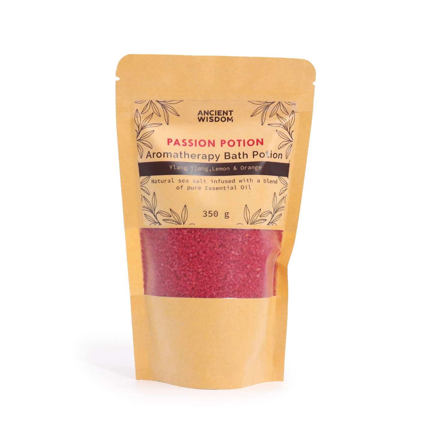 Aromaterapeutická kúpeľová zmes 350 g - Vášeň 