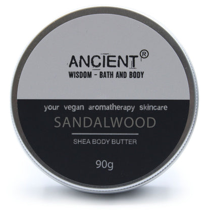 Aromaterapeutické bambucké maslo 90 g - santalové drevo
