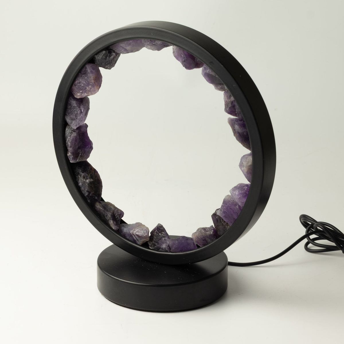 Dekoratívna lampa Halo s ametystom – Zen Spirit