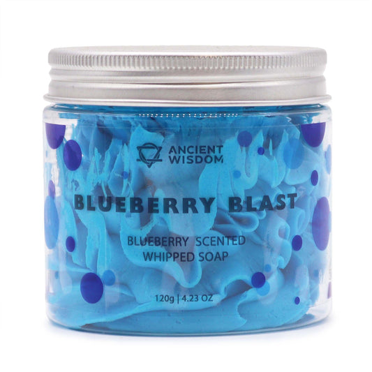 Šľahané krémové mydlo - Blueberry 120 g