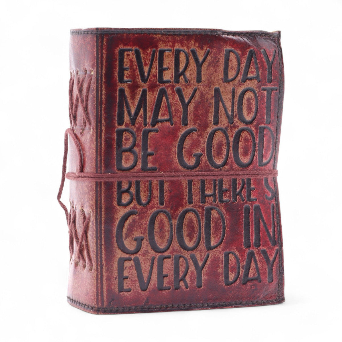 Kožený zápisník – Every Day May Not Be Good