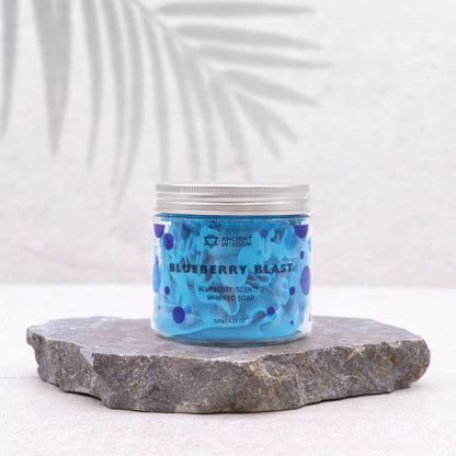 Šľahané krémové mydlo - Blueberry 120 g