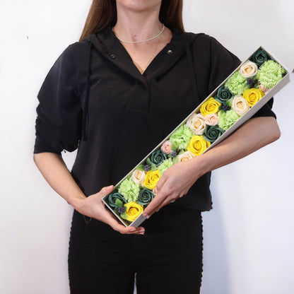 Extra Long Box - Spring Celibrations - Yellow &amp; Greens