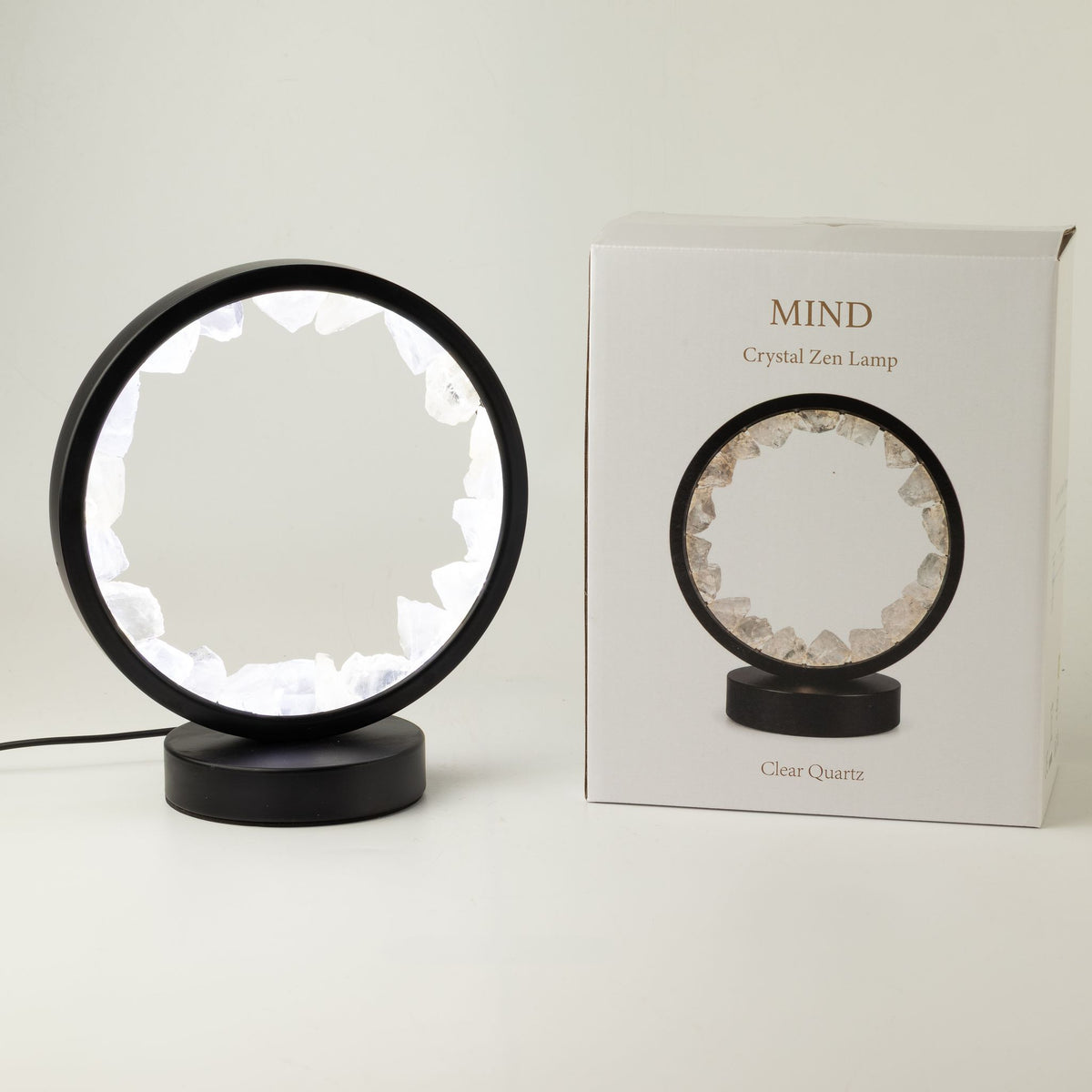Dekoratívna lampa Halo – kryštál · Zen Mind