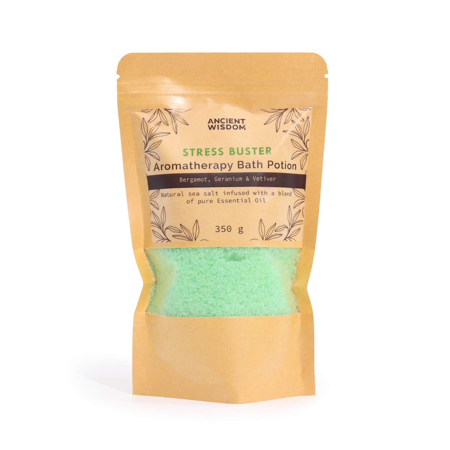 Aromaterapeutická kúpeľová zmes 350 g - Uvoľnenie od stresu 