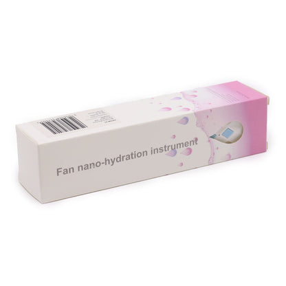 White Nano Mist Face Fan &amp; Spray - USB chargable