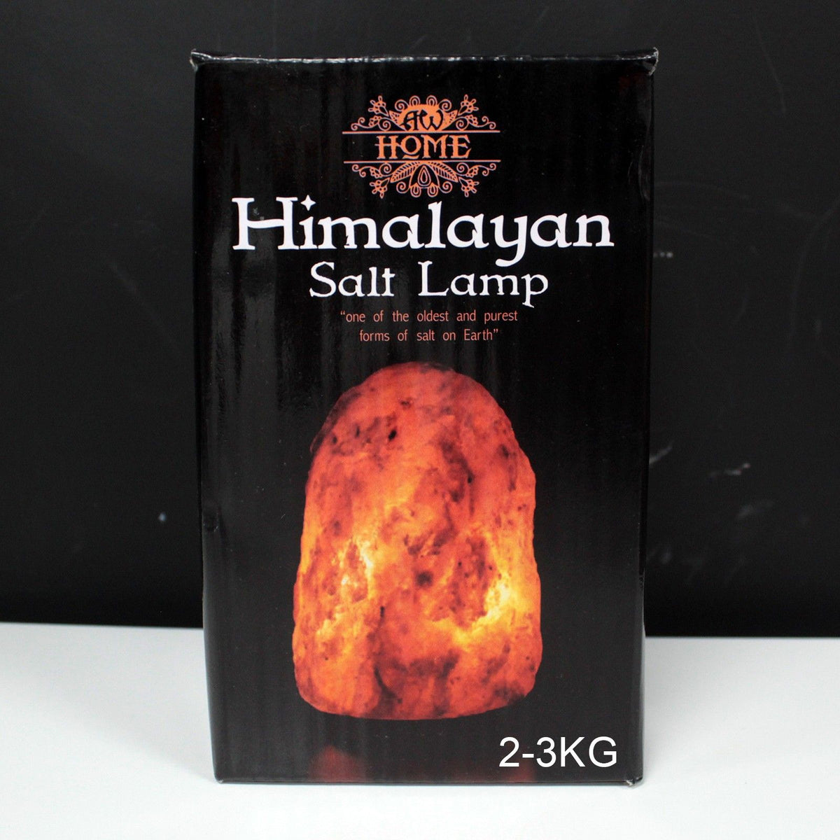 Prírodná soľná lampa s podstavcom, 2 – 3 kg