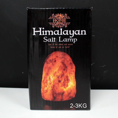 Prírodná soľná lampa s podstavcom, 2 – 3 kg