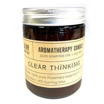 Aromaterapeutická sójová sviečka 200 g – Clear Thinking
