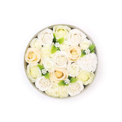 Round Box - Wedding Blessings - White &amp; Ivory