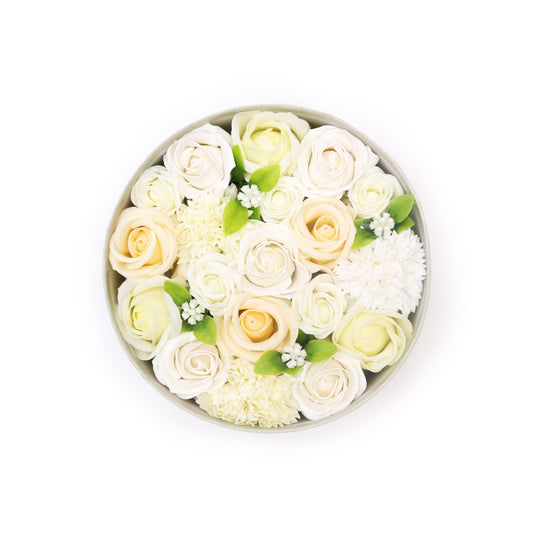Round Box - Wedding Blessings - White &amp; Ivory
