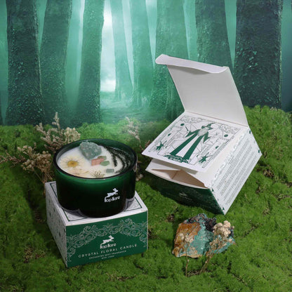 Hop Hare Krištáľová magická kvetinová sviečka – Mág