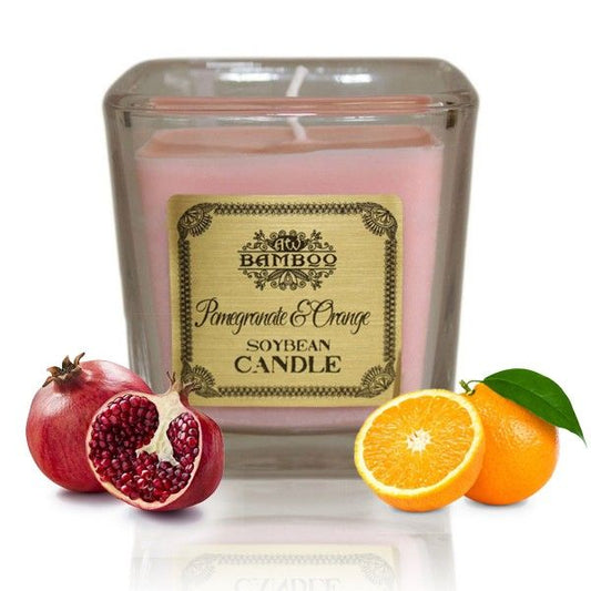 Soybean Candle - Pomegranate &amp; Orange