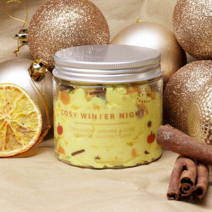 Šľahané krémové mydlo - Cosy Winter Nights 120 g