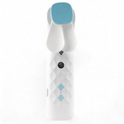 White Nano Mist Face Fan &amp; Spray - USB chargable