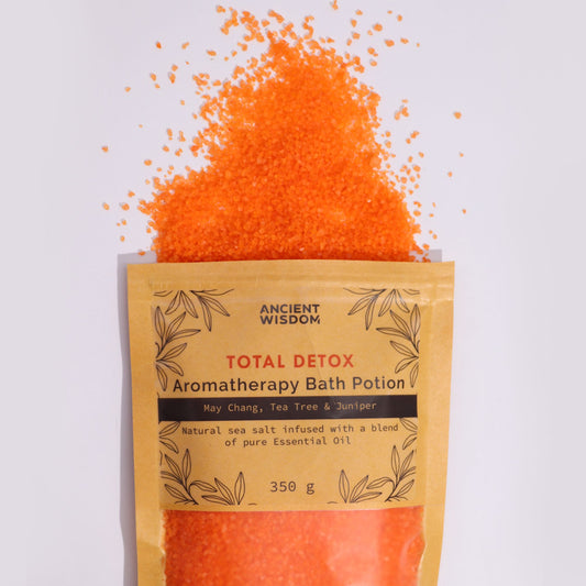 Aromaterapeutická kúpeľová zmes 350 g - Totálny detox