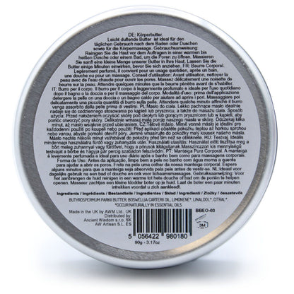 Aromaterapeutické bambucké maslo 90 g - kadidlo