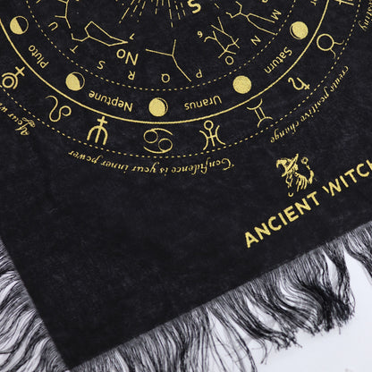 Podložka na kyvadlo Ancient Witch – Oko · čierna a zlatá