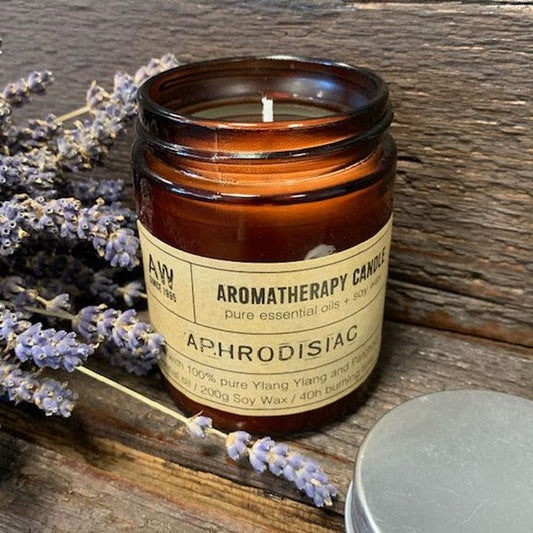 Aromaterapeutická sójová sviečka 200 g – Aphrodisiac