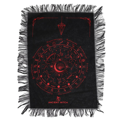 Podložka na kyvadlo Ancient Witch – Oko · čierna a červená