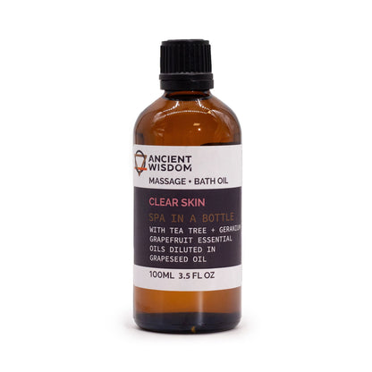 Masážny olej Clear Skin - 100 ml