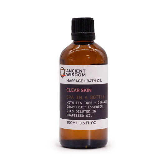 Masážny olej Clear Skin - 100 ml