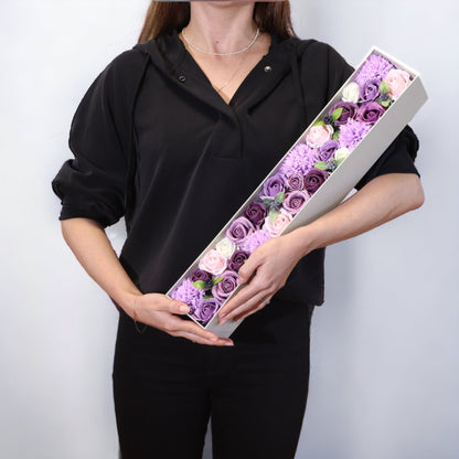 Extra Long - Lavender Rose &amp; Carnation
