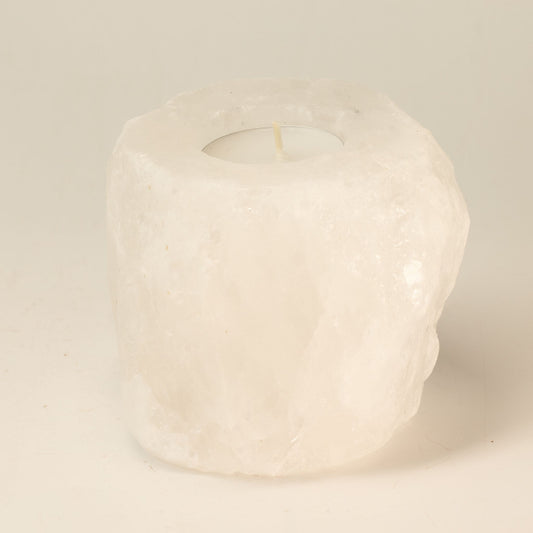 Biely soľný svietnik, 600–800 g