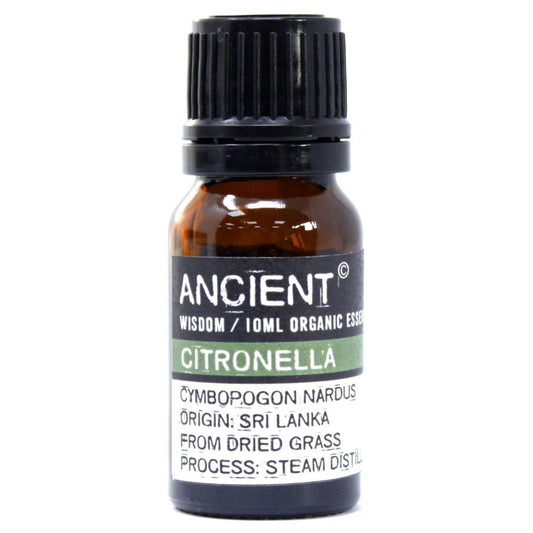10 ml organického éterického oleja z citronely