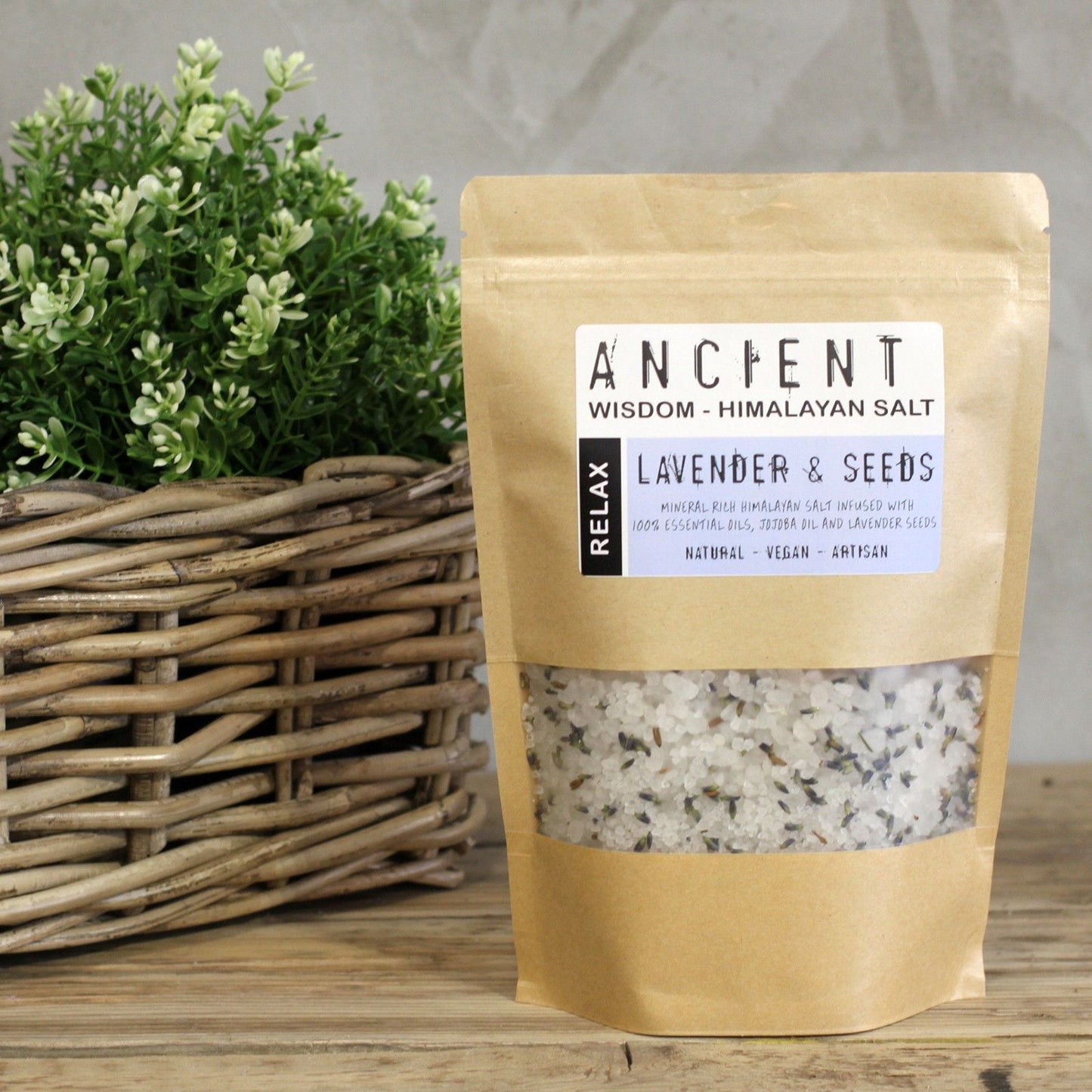 Zmes himalájskej kúpeľovej soli 500 g - Relax