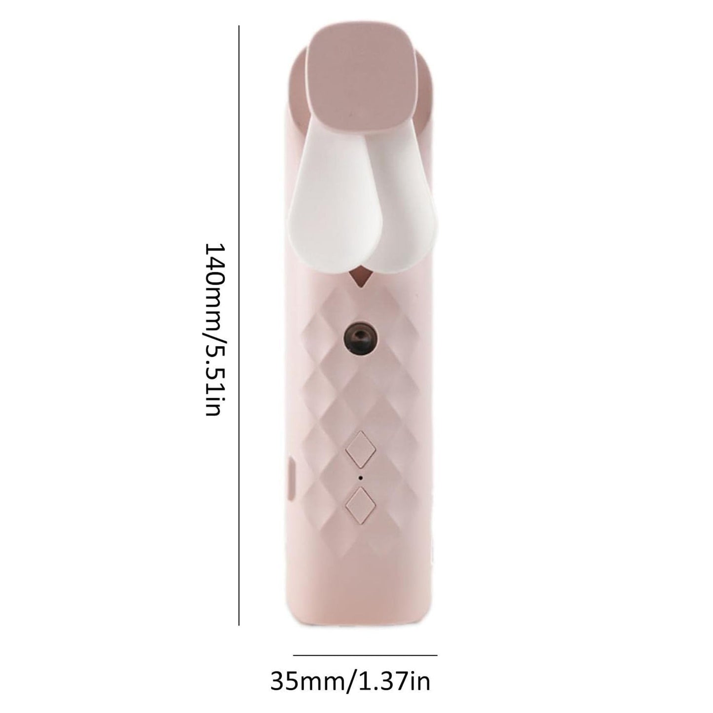 Pink Nano Mist Face Fan &amp; Spray - USB chargable