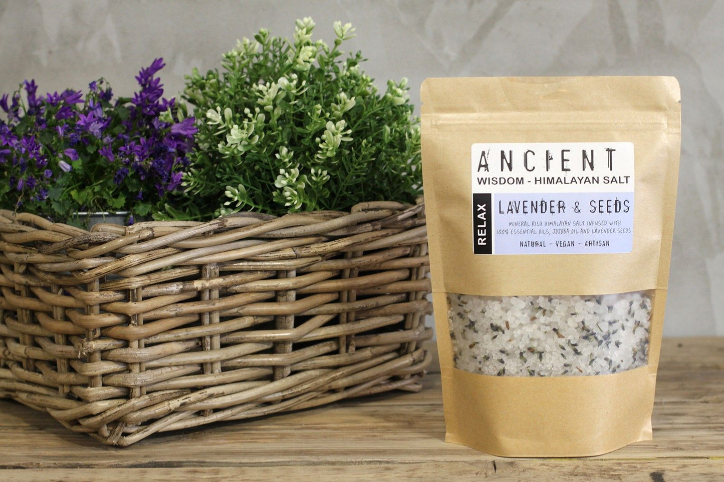 Zmes himalájskej kúpeľovej soli 500 g - Relax