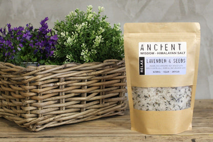Zmes himalájskej kúpeľovej soli 500 g - Relax