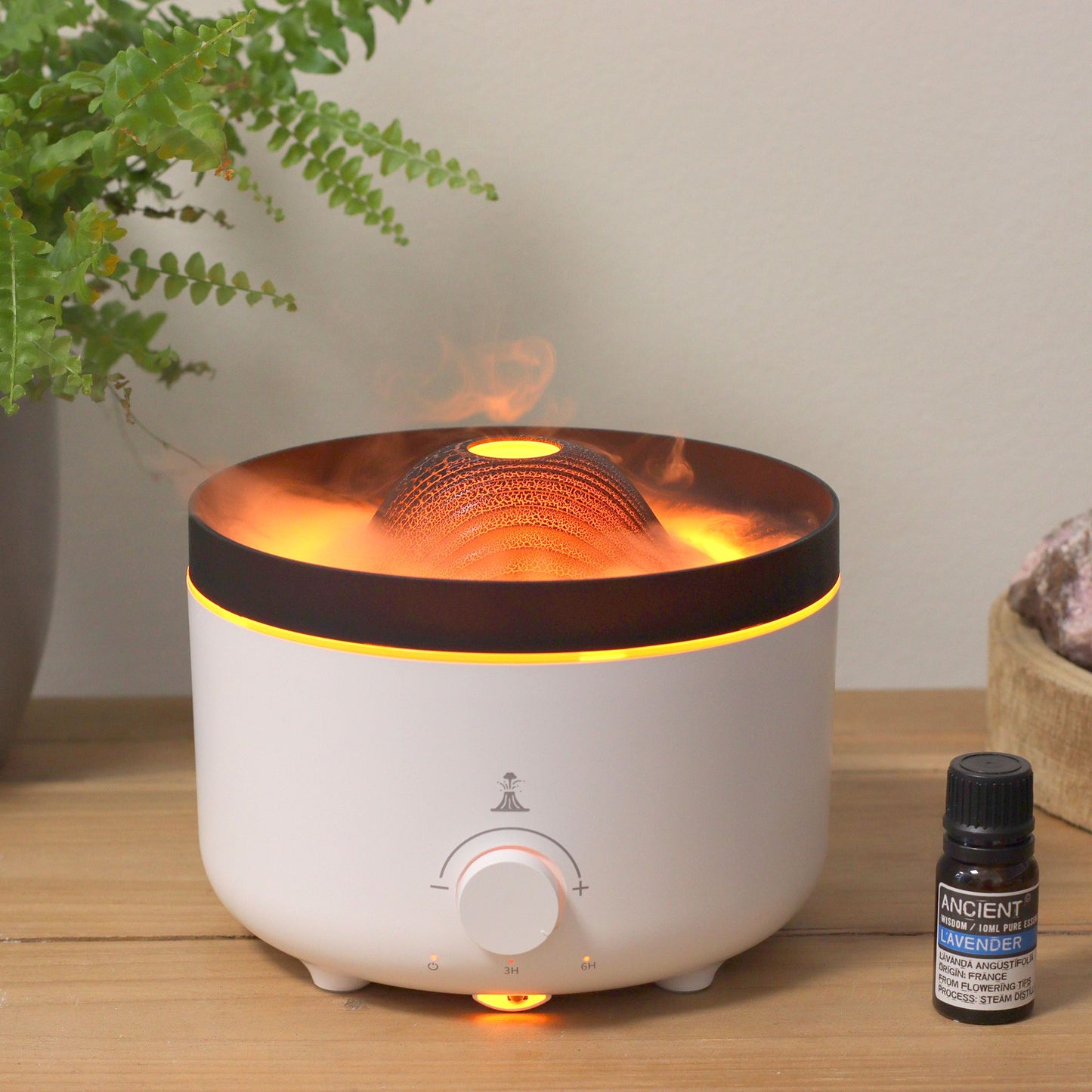 Large Volcano Effect Aróma Diffuser (plug) Two Colours